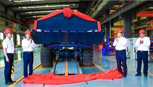 高原隧道施工至強利器，來了！國內首批新能源（純電動）第三代高原隧道裝載機